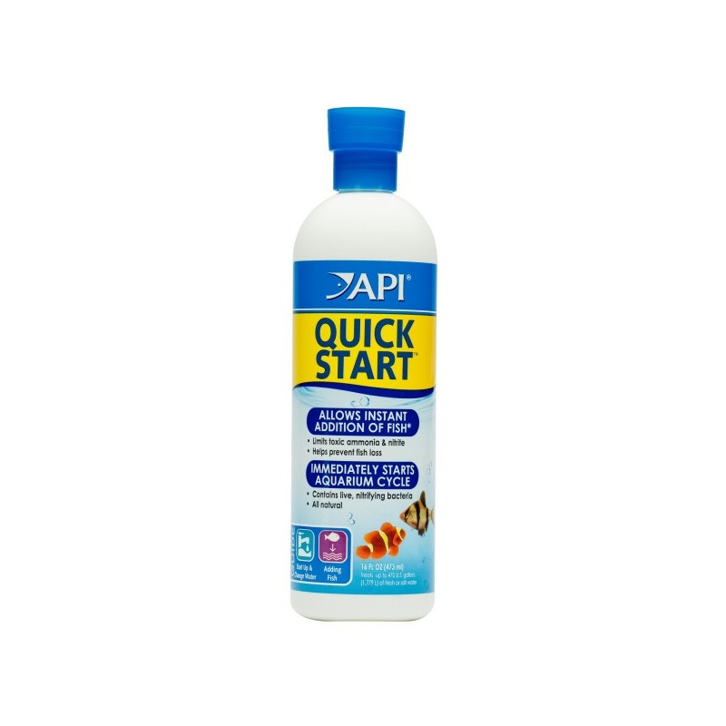 Api Quick Start Allows Instant Addition Of Fish, 473 ml