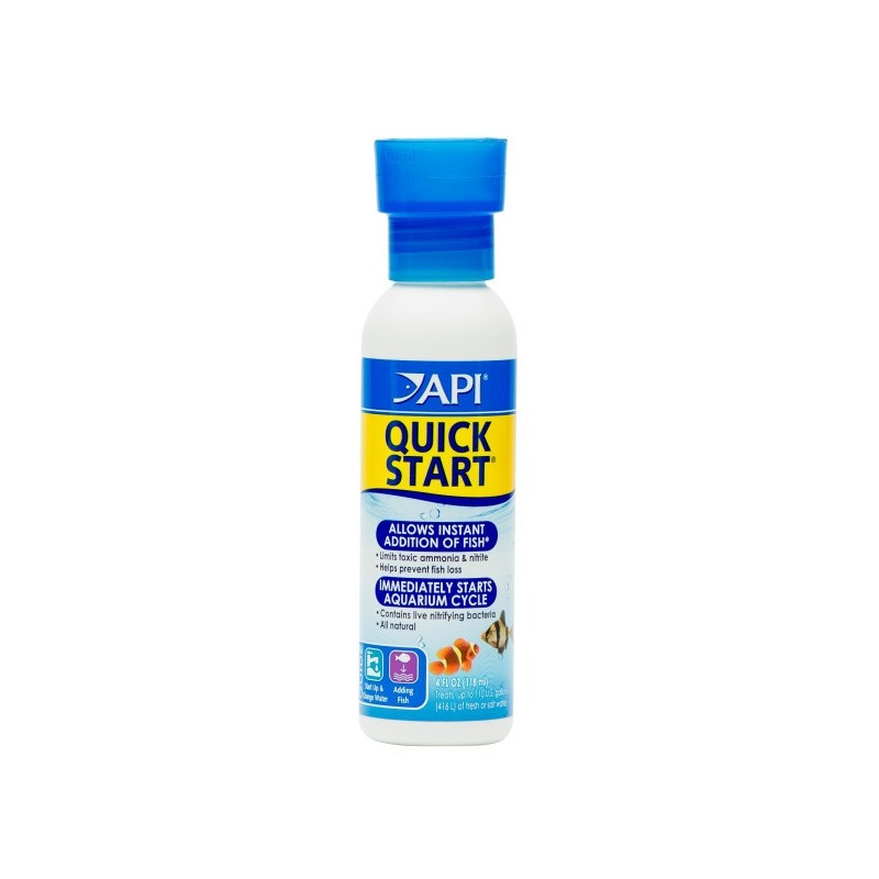 Api Quick Start Allows Instant Addition Of Fish, 118 ml