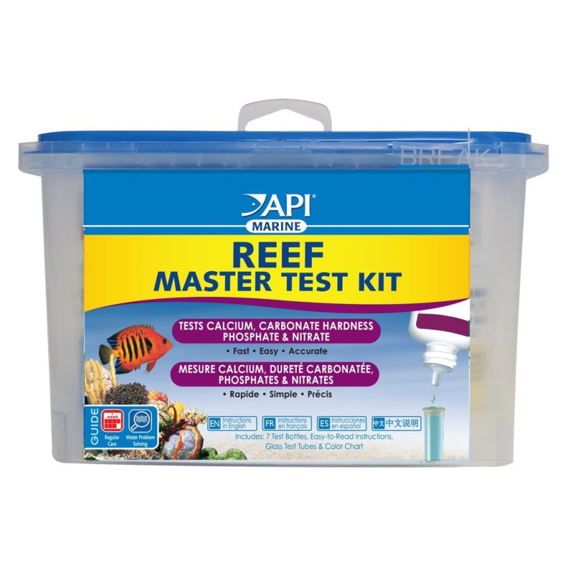 Api Reef Aquarium Master Test Kit, 14 Count, Pack Of 1