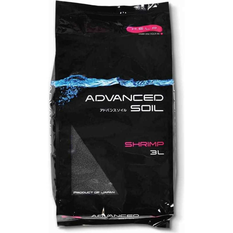 Aquael Advanced Soil Support The Growth And Development Of Shrimp, 3 Litres