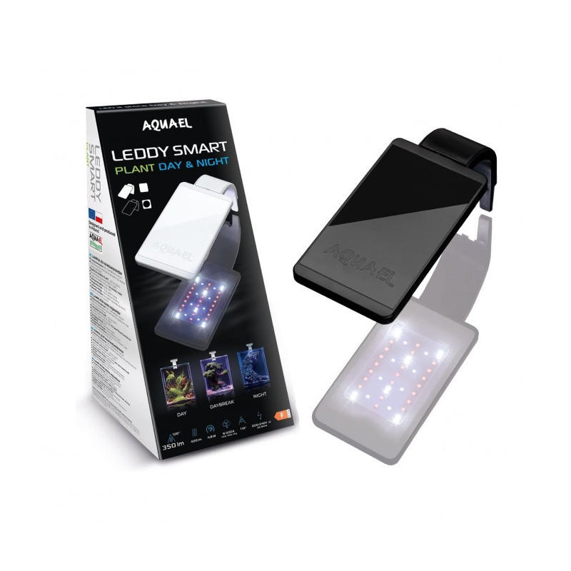 Aquael Leddy Smart Light 4.8 Watts Plant, Day And Night, Black