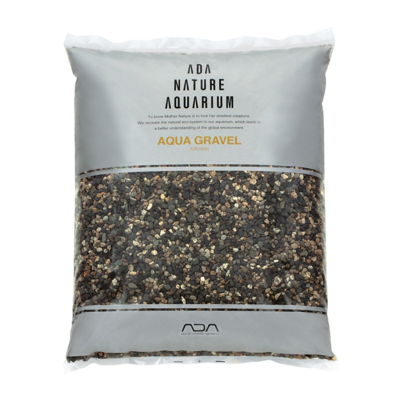 Ada Nature Aquarium Aqua Gravel, Promotes Plant Growth, 8 Kg