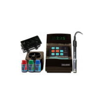 Aqua Medic Ph Computer-Set Monitor And Controller, Black/Blue, 201.00
