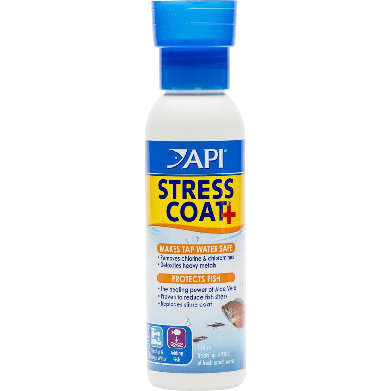 Api Stress Coat Proven To Reduce Fish Strees, 4 Oz, 118Ml