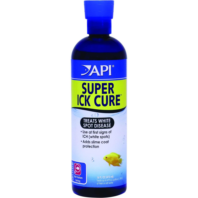 Api Liquid Super Ick Cure Freshwater And Saltwater Fish Medication, 473Ml