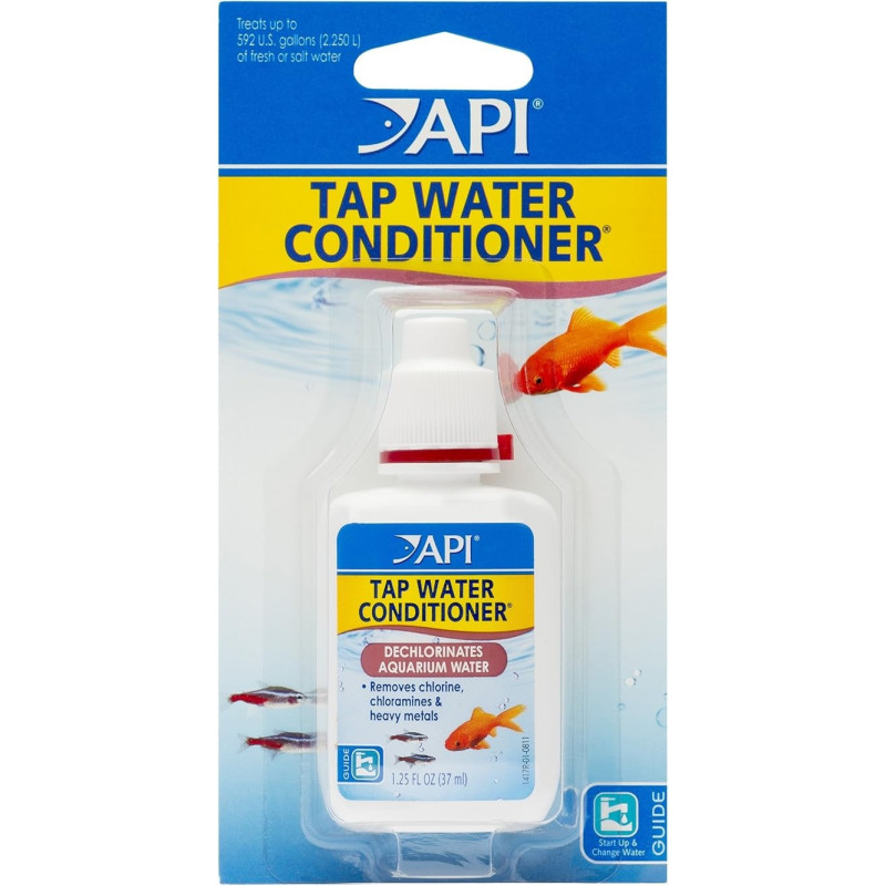 Api Tap Water Conditioner Remove Chlorine Heavy Metal, 37Ml