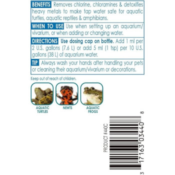 Api Turtle Water Conditioner Improvement, 4-Ounce Bottle, 118Ml