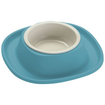 Georplast Soft Touch Plastic Single Bowl, Small (230Ml), Light Blue