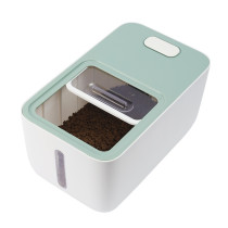M-Pets Boxi Food Container, Non-Slip, 10 Liters (White)