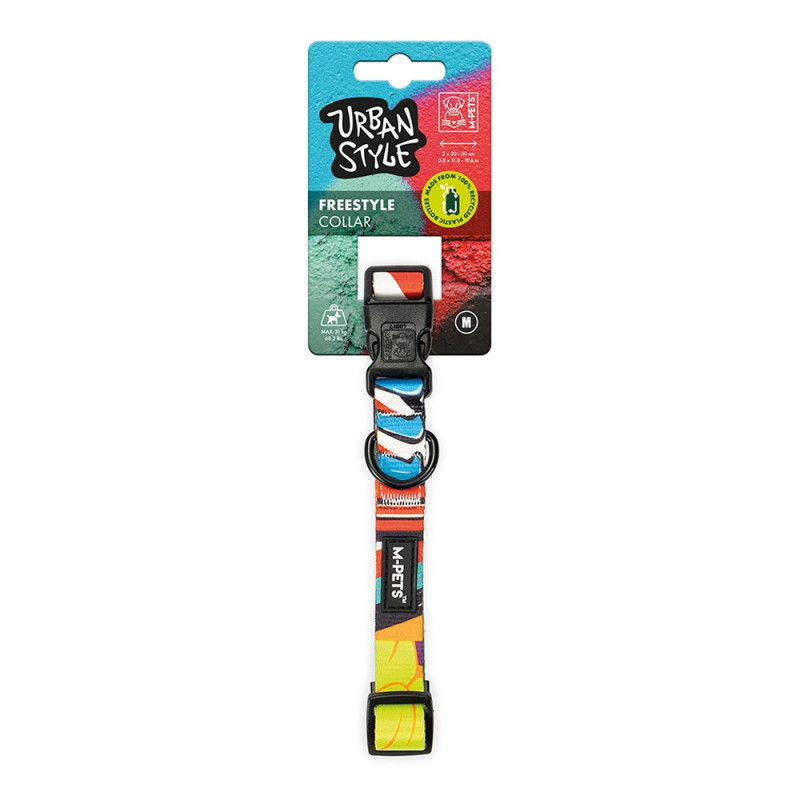 M-Pets Freestyle Collar, For Dog, Medium (2 x 30 – 50 cm)