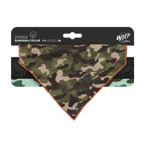 M-Pets Wild Jungle Bandana Collar, For Dog And Cat, Medium (2 x 30 -43 cm)