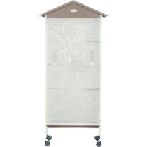 Zolux Arabesque Aviary Axelle, Spacious And Comfortable, Taupe
