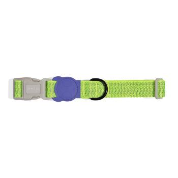 Zee.Dog Nox Lumen Collar, For Dog, Small, Green