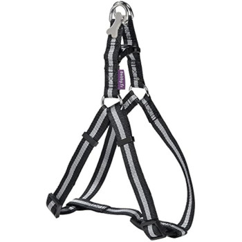 Bobby Arlequin Classic Nylon Harness, Black, Small
