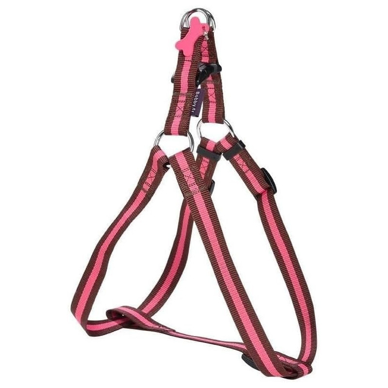 Bobby Arlequin Classic Nylon Harness, Maroon, Small