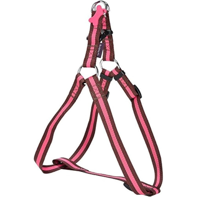 Bobby Arlequin Classic Nylon Harness Comfortable Fit, Maroon, Xs