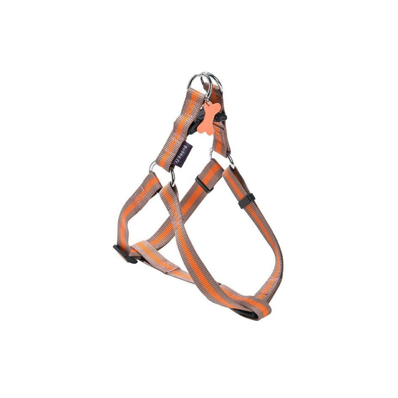 Bobby Arlequin Classic Nylon Harness, Taupe, Medium