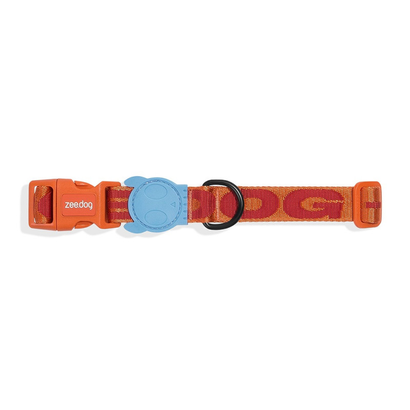 Zee.Dog Gibson Collar, For Dog, Large (45-69 cm), Orange