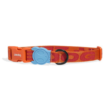 Zee.Dog Gibson Collar, For Dog, Large (45-69 cm), Orange