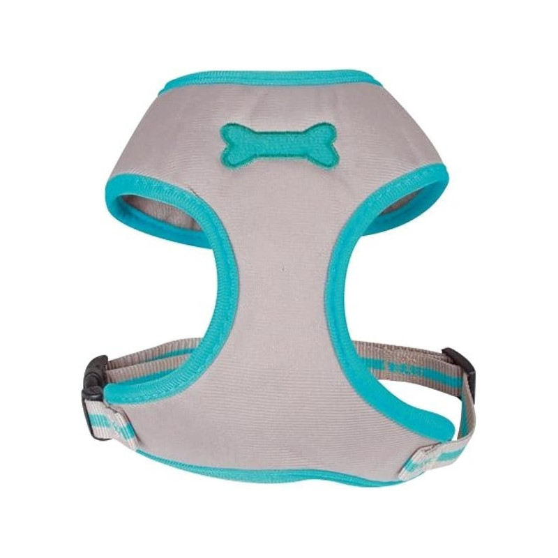 Bobby Arlequin Fancy Harness Comfortable Fit, Beige, Large
