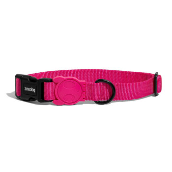 Zee.Dog Pink Led Collar, For Dog, Medium (30-50 cm)
