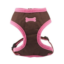 Bobby Arlequin Fancy Harness Comfortable Fit, Maroon, Medium