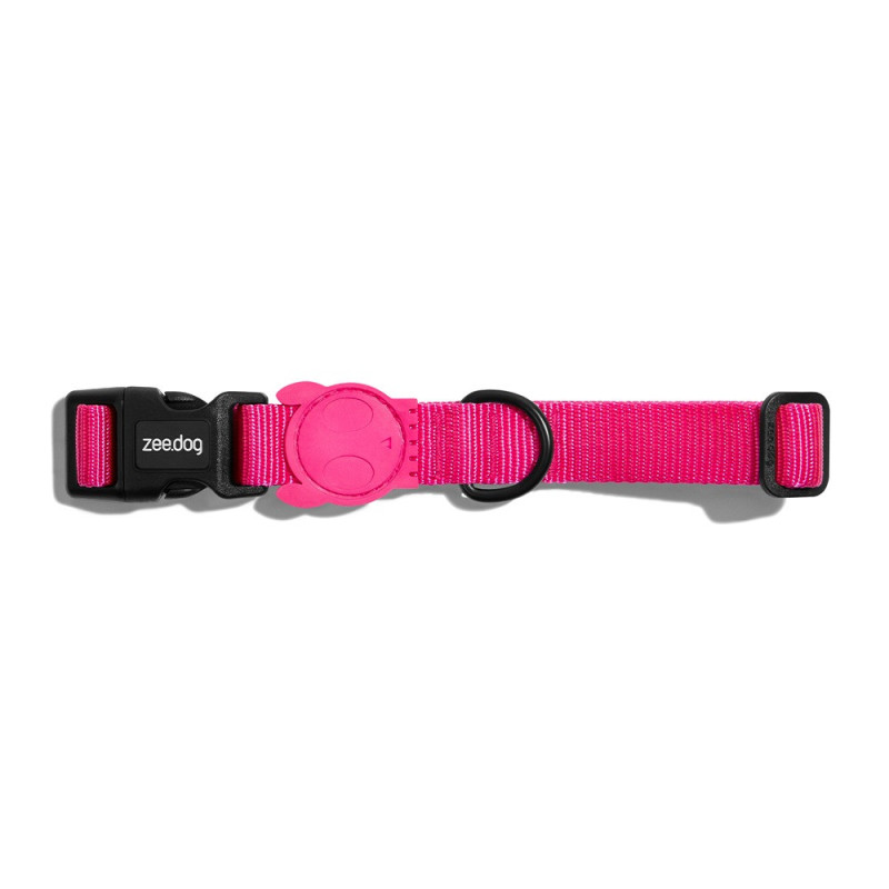 Zee.Dog Pink Led Collar, For Dog, Small (25-40 cm)