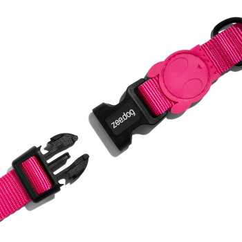Zee.Dog Pink Led Collar, For Dog, Extra Small (20-30 cm)