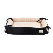 Bobby Astride Multirelax Black Bed For Cats And Dogs, Size Medium