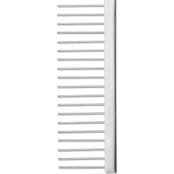 Babyliss Pro Pet Professional Pet Grooming Three-Way Multi Dog Comb, Silver