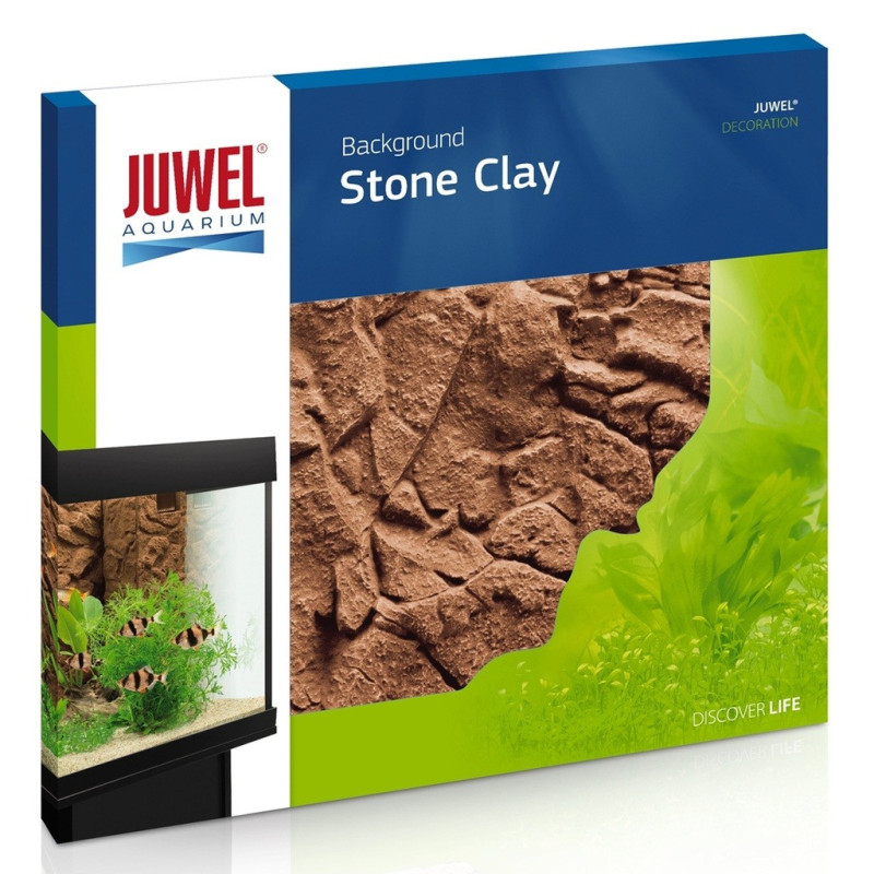 Juwel Background Stone Clay Aquarium Decor Artificial Ornamental Rock Background