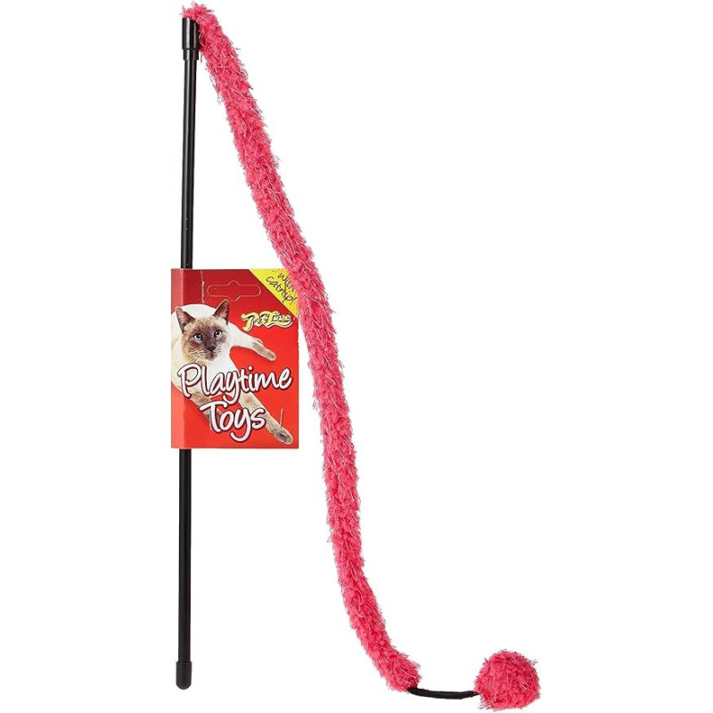 Pet Love Ball Bell Tikkler Playtime Toys For Cats, Pink