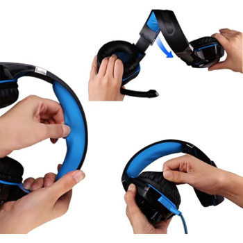 Kotion Each Over Ear Gaming Wired Headphones For PS4, PS5, XOne, XSeries, NSwitch And PC