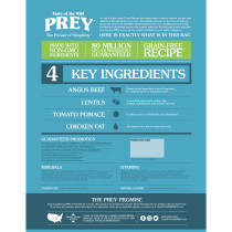 Taste Of The Wild PREY Angus Beef Limited Ingredient Formula 3.63kg