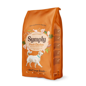 Symply Fresh 12kg Chicken Adult Large Breeds Dry Dog Food