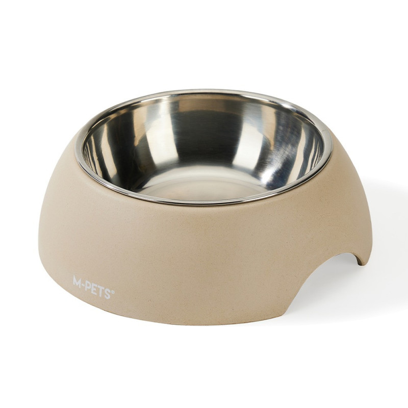 M-Pets Eco Bamboo Bowl Sand For Dog And Cat Large (600Ml)