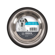 M-Pets Crock Stainless Steel Bowl For Dog, Large (910 Ml)