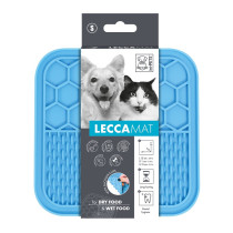 M-Pets Lecca Mat For Dog And Cat Blue, Small (15 x 15 x 1 Cm)