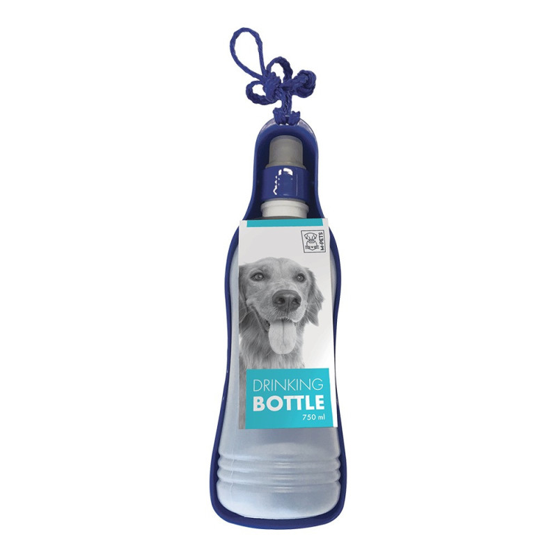 M-Pets Dog Drinking Bottle, Light Weight, Sturdy Plastic Frame, 750Ml