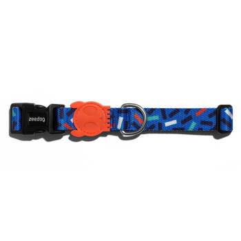 Zee.Dog Atlanta Collar, For Dog, Extra Small (20-30 cm), Blue