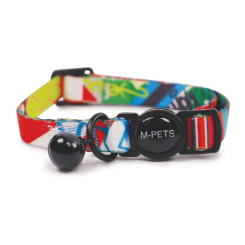 M-Pets Freestyle Cat Eco Collar Adjustable Fit, (20-30 cm)