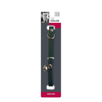 M-Pets Caruso Cat Collar With Bell One Size Fits All, Green