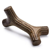 Benebone Maplestick Dog Chew Toy For Aggressive Chewer With Real Maplewood, Medium, Brown