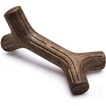 Benebone Maplestick Dog Chew Toy For Aggressive Chewer With Real Maplewood, Giant, Brown