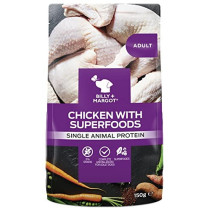 Billy + Margot Adult Chicken With Superfoods Pouch, 150 Gram