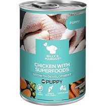 Billy + Margot Chicken With Superfoods Growth Development For Puppy, 395 Gram