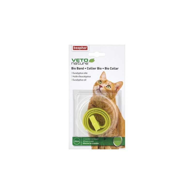 Beaphar Veto Nature Bio Cat Collar For Freshness And Hygiene, 35 cm
