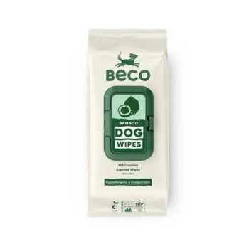 Beco Bamboo Dog Wipes, 100...