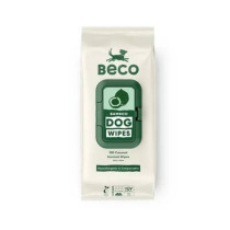 Beco Bamboo Dog Wipes, 100 Coconut Scented Wipes