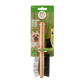 Mikki Bamboo Combi Brush, Eco-Friendly Bamboo, Small